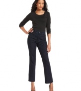 Look your best in Charter Club's slimming jeans. Featuring a clean, dark wash and a flattering silhouette, they're an easy way to modernize your wardrobe.