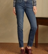 Tommy Hilfiger's curve-hugging skinny jeans are classics that work with anything in your wardrobe, from drapey tees to crisp shirts.
