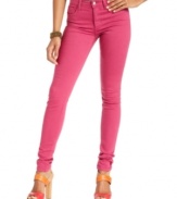 With an on-trend bold pink wash, these Joe's Jeans skinny jeans are a must-have for the season!
