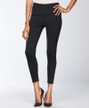 Just pull them on and INC's petite skinny pants make dressing a snap! Try them with a tunic or a boyfriend shirt.