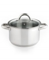 Let's get back to the basics! Equip your kitchen with a quality steamer pot for steaming, simmering, sauteing and so much more. Crafted from stainless steel, this pot features a steamer insert that expertly prepares seafood, veggies and other meal faves. A truly versatile construction lets this steamer double as a soup pot. Limited lifetime warranty.