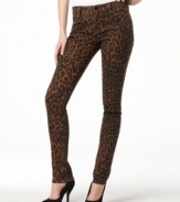 Up the fierce factor of your fall wardrobe with these Joe's Jeans leopard-printed skinny jeans -- perfect for adding pop to the season's slouchy tops!