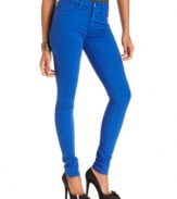 In an on-trend bright blue wash, these Joe's Jeans skinny jeans are a must-have for the season!