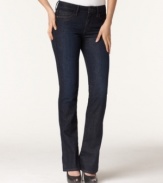 In a flattering mid rise, these Joe's Jeans Icon bootcut jeans are perfect for a classic everyday look!