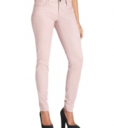 Reinvent your look with these fashion-forward coated jeans, in a candy-inspired color by Kut from the Kloth!