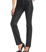 Look and feel your best in these slimming metallic jeans from Not Your Daughter's Jeans.