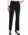 JM Collection's curvy-fit pants create a classic, figure-flattering silhouette for the office and beyond.