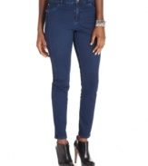 Style&co. Jeans' skinny denim features a classic cut that's a wardrobe must-have!