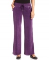 A soft velour fabrication and flattering cut make MICHAEL Michael Kors' velour lounge pants a Sunday essential.