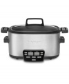 This cooker runs the show-perfecting slow cooking, simmering, warming, browning, sauteing and steaming, this versatile chef is always your go-to on the countertop. Ready to prep with a 24-hour timer and automatic keep warm setting, so you can add ingredients, gets out of the kitchen & return to a masterfully made meal. 3-year warranty. Model MSC-600.