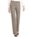 In a classic straight leg, these Calvin Klein Madison trousers are perfect for a polished look!