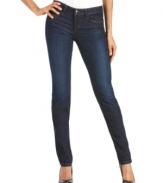 Look sleek in this pair of skinny jeans from Joe's Jeans. They're a versatile style that can be worn with everything from heels to boots.