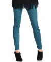 NY Collection's leggings easily jazz up a solid tunic or basic sweater with their vibrant print.