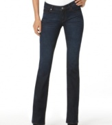 Buffalo Jeans' Gisele bootcut is the pair that should be in every closet: wildly flattering, a dark blue wash and just the right amount of flare!