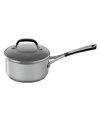 With dozens of everyday uses -- each one as delicious as the last -- the Simply Calphalon Stainless saucepan is an absolute kitchen essential. It's a particularly polished pan, great-looking and hard-working, crafted with a bottom core of heavy-gauge, highly conductive aluminum that helps food cook evenly every time. 10-year warranty.