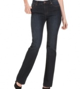Bandolino's boot-cut jeans are figure-flattering essentials, whether you dress them up or down!