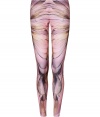 With a characteristic graphic print and vivid pastel coloring, McQ Alexander McQueens wing leggings lend a fashion-forward edge to your cool layered looks - Elasticized waistband - Wear with oversized tops and sleek ankle boots