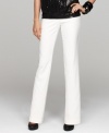Winter white is a fashion-forward choice! Style&co.'s bootcut jeans are as affordable as they are cute!
