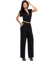 In a wide leg, this Bar III jumpsuit is perfect for channeling a stylish seventies look -- a hot trend for spring!