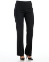 THE LOOKYoked waistband with hook-and-bar closeFront zipperStraight-leg silhouetteTHE FITRise, about 9½Inseam, about 33THE MATERIAL98% wool/2% elastaneCARE & ORIGINDry cleanImported