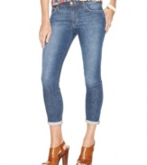 Casual and so cute, Joe's Jeans get an updated crop for spring with rolled cuffs!