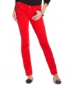 Brighten up your everyday ensemble with these colorful jeans from MICHAEL Michael Kors. The classic skinny silhouette keeps your look sleek and impossibly chic.