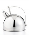 Slow life down with a traditional approach to a classic pastime... tea time! An elegant addition to your range, the premium stainless steel construction with ergonomic handle brings tea back to basics and ushers timeless tradition and outstanding flavor into your home. Limited lifetime warranty.