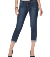 In a cropped skinny leg, these Else dark wash jeans are perfect for spring's lighter looks -- pair it with relaxed tops!