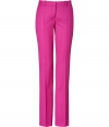 Your workweek style just got more chic with these straight leg pants from Hugo - Flat front, belt loops, off-seam pockets, single back welt pocket, straight leg with crease detail - Slim fit - Style with a fitted blouse, a blazer, and classic pumps