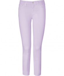 Inject spring-ready chic to your look with these versatile capris from J Brand - Five-pocket styling, belt loops, slim fit, skinny leg, cropped silhouette - Wear with a sheer blouse, a boyfriend blazer, and platform pumps or ballet flats